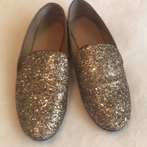Banana Republic glitter loafer 8.5